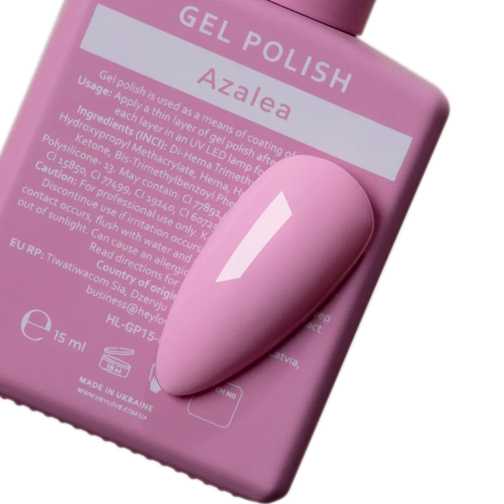 Gel lak Azalea 15 ml HEYLOVE