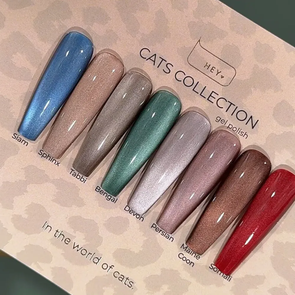 Gel lak "Cat Eye" Devon 15 ml HEYLOVE