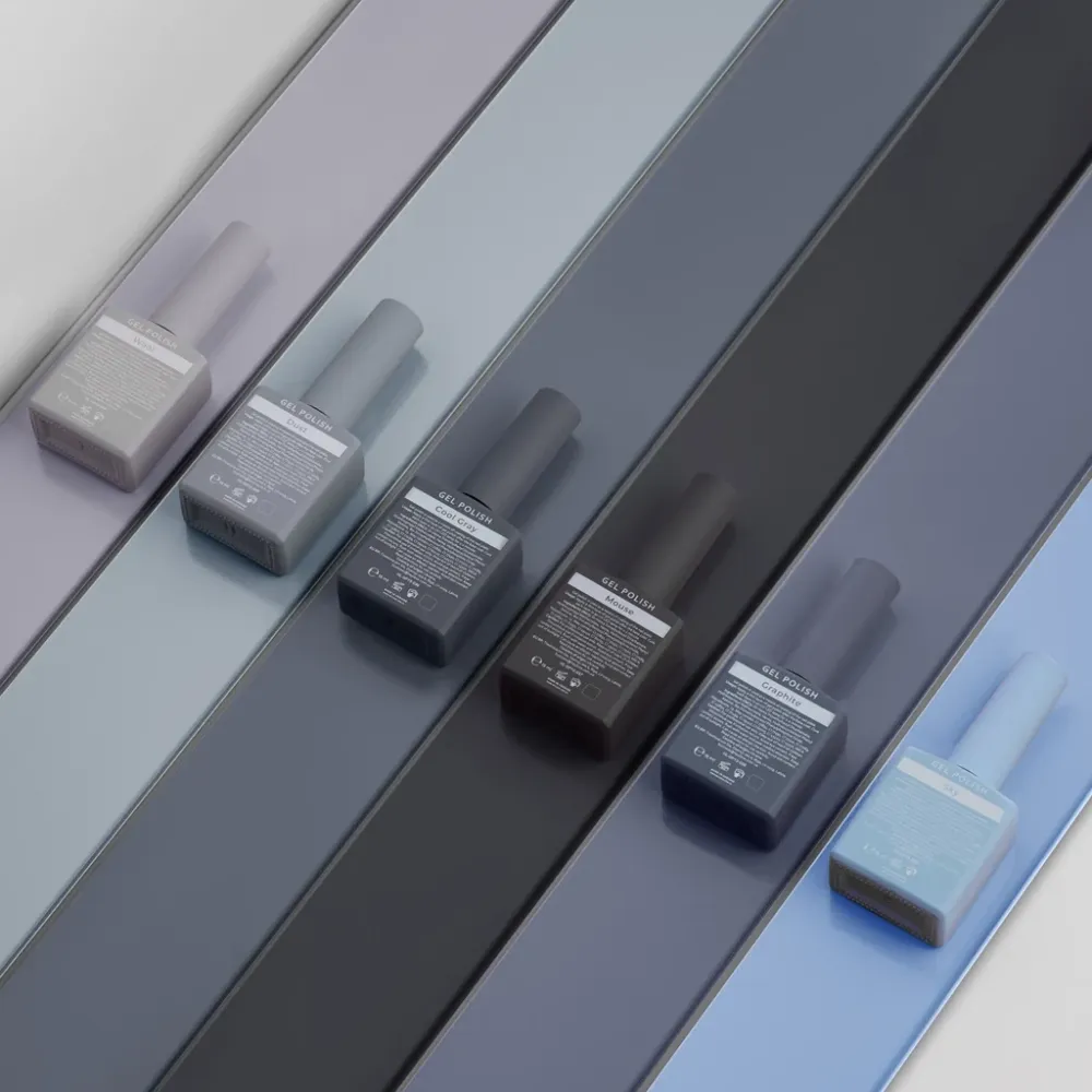 Gel lak Cool Gray 15 ml HEYLOVE
