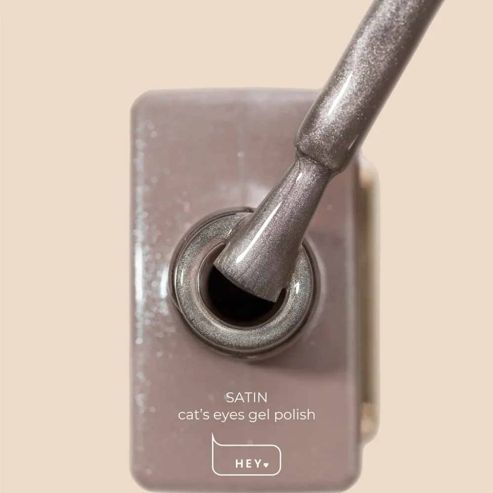 Gel lak za nokte "Cat Eye" Satin 15 ml HEYLOVE