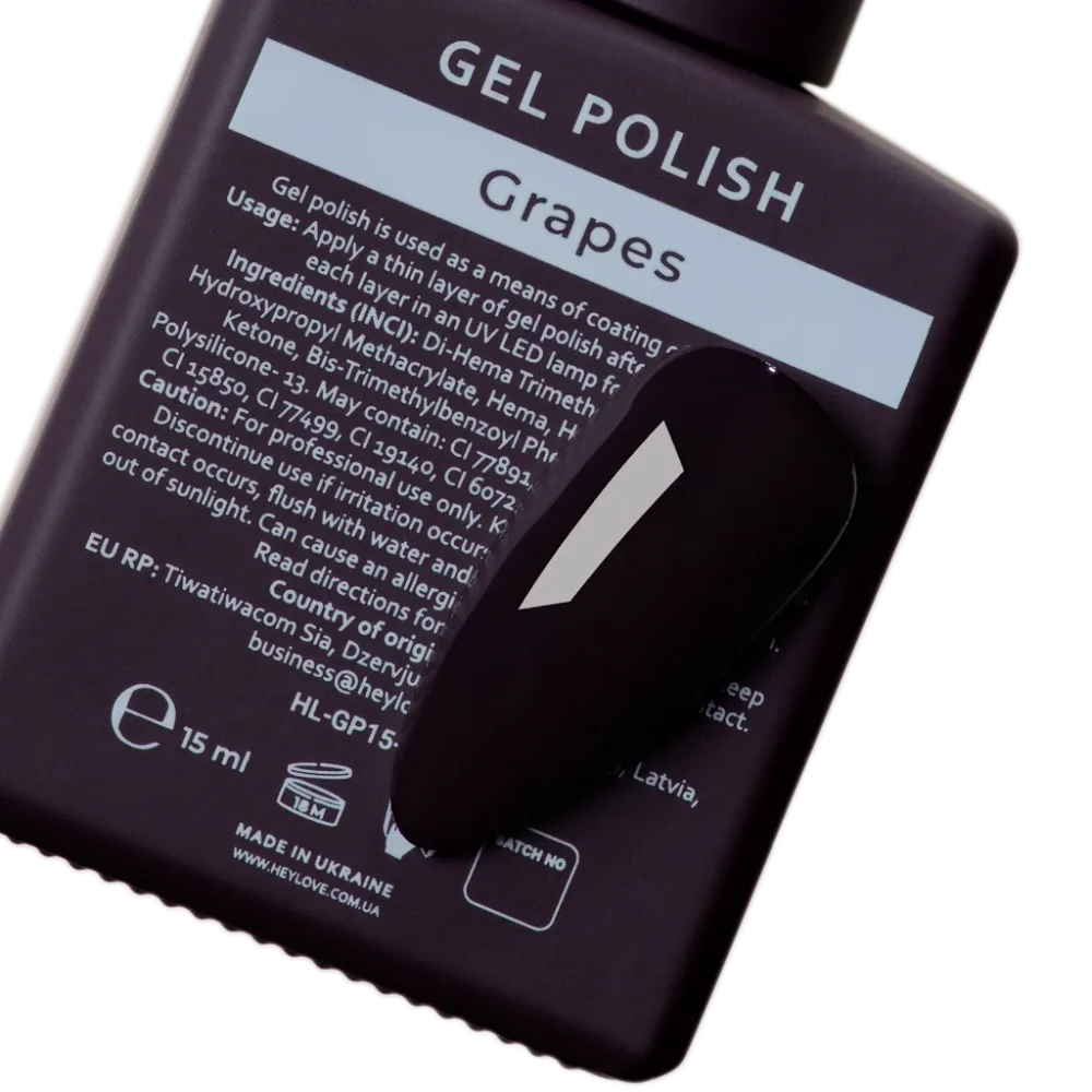 Gel lak za nokte Grapes 15 ml HEYLOVE