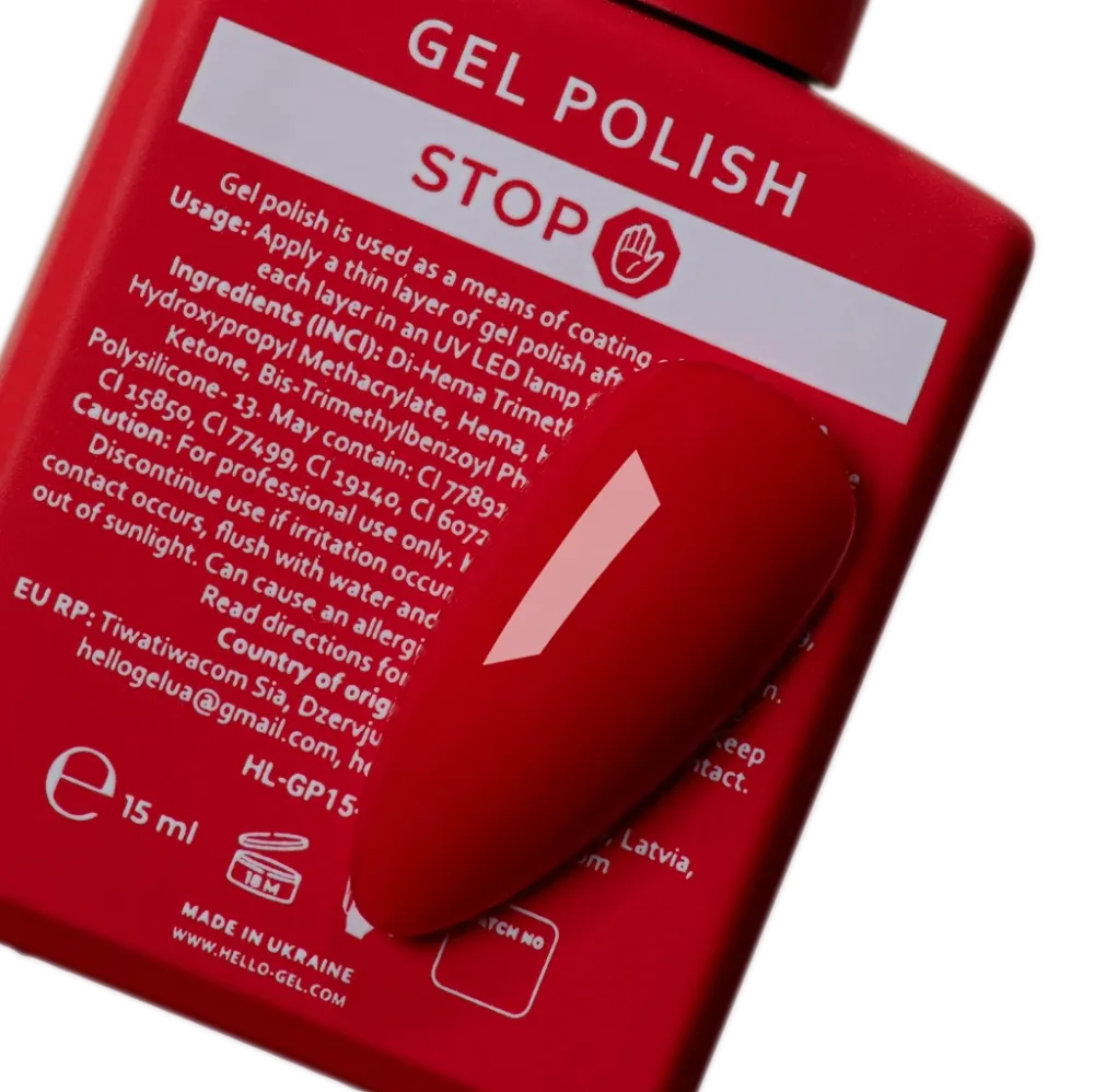 Gel lak za nokte Stop 15 ml HEYLOVE