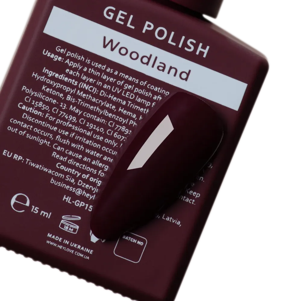 Gel lak za nokte Woodland 15 ml HEYLOVE