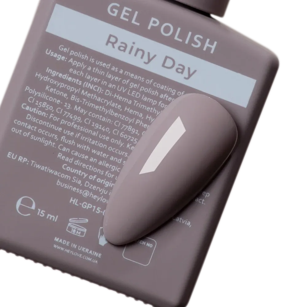 Gel lak Rainy day 15 ml HEYLOVE