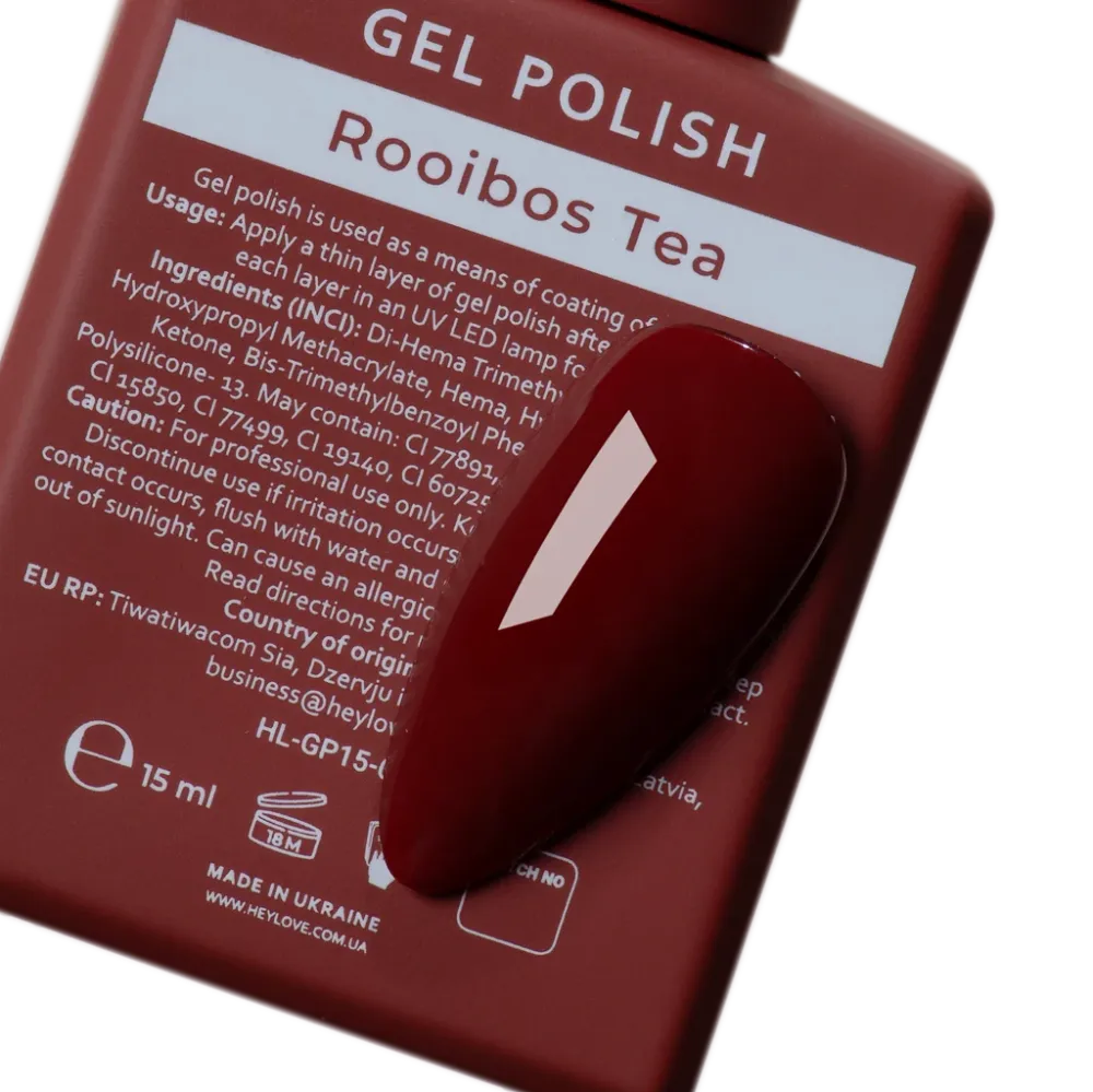 Gel lak Rooibos tea 15 ml HEYLOVE