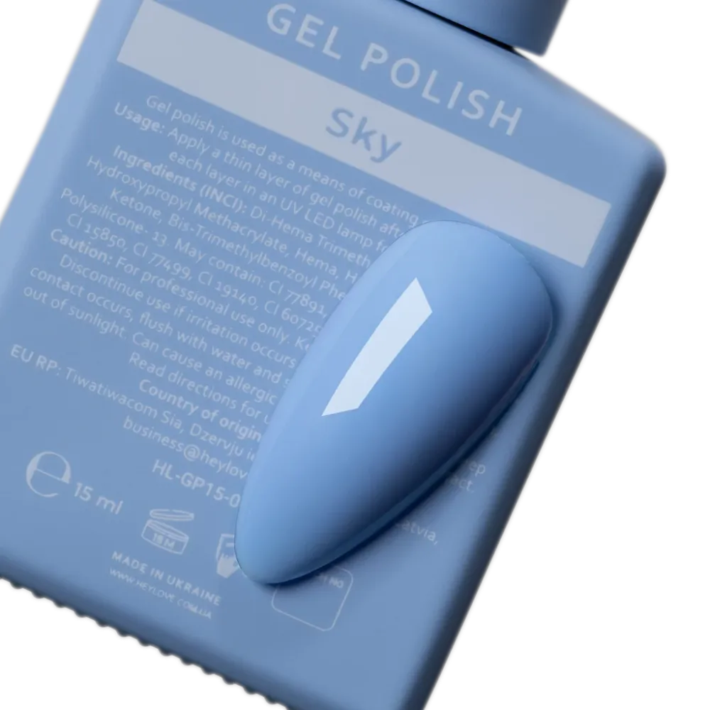 Gel lak Sky 15 ml HEYLOVE