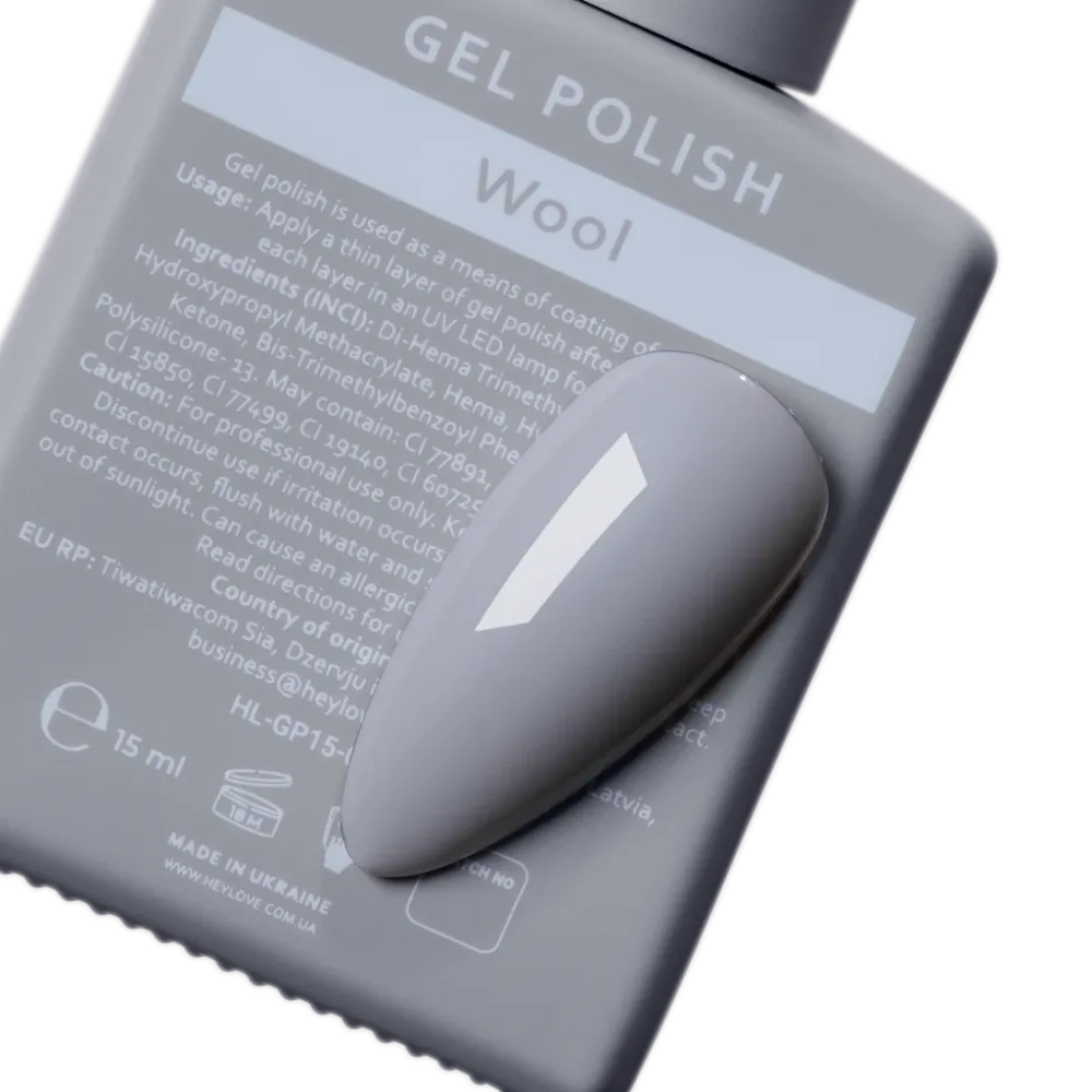 Gel lak Wool 15 ml HEYLOVE