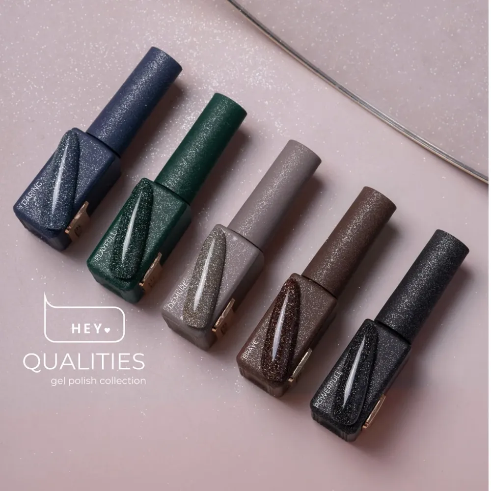 Reflektirajući gel lak za nokte Demure 15 ml HEYLOVE