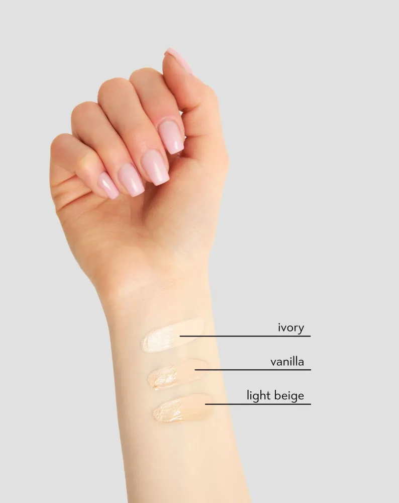 Hidratantna krema za lice BB spf 50 s hijaluronskom kiselinom i vitaminom C 01 Ivory Nutridome