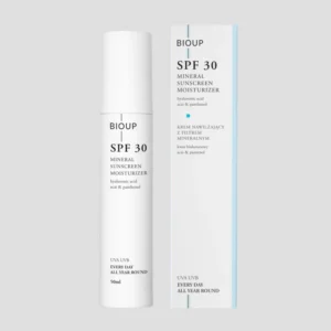 Hidratantna krema s mineralnim filterom SPF 30 hijaluronska kiselina i provitamin B5 BIOUP
