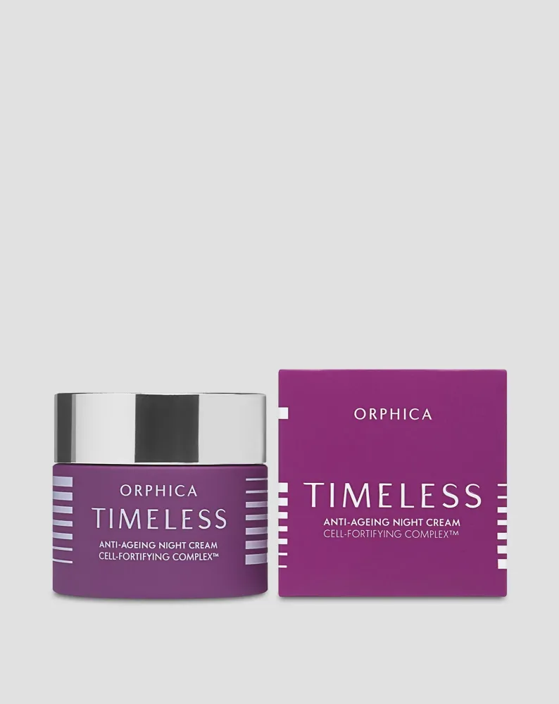 Hidratantna noćna krema za lice s gotu kolom za kožu 40+ Timeless Orphica