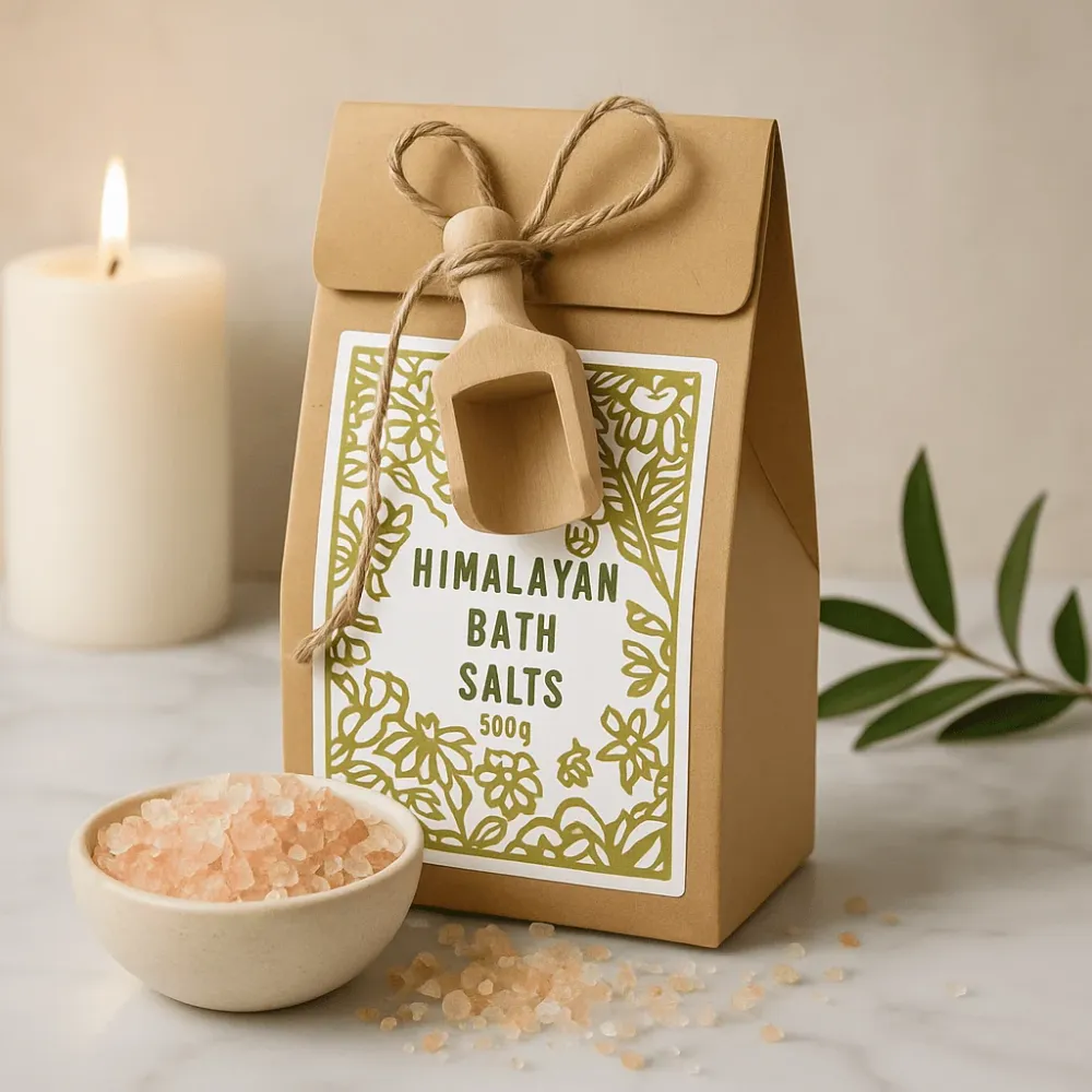 Himalajske kupke soli bez mirisa 500g