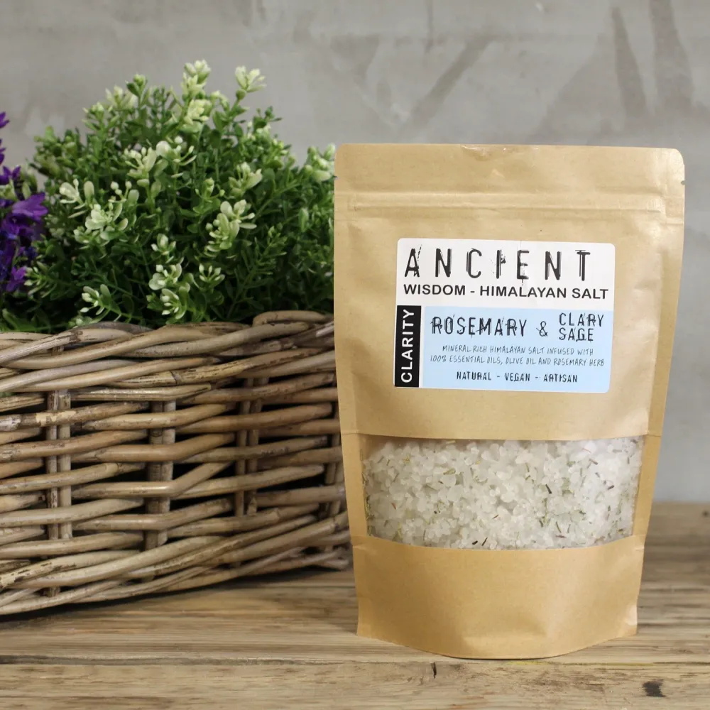 Himalajske kupke soli ružmarin i kadulja 500g