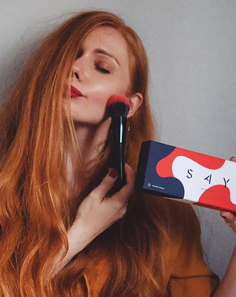Kist za puder bez rasipanja rasutih kozmetičkih proizvoda br. 11 Say Makeup