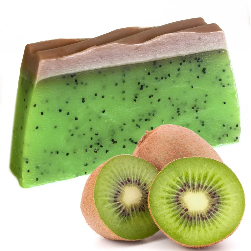 Kiwifruit ručno rađeni sapun sjemenke maka