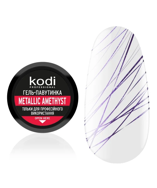 Spider Gel Metallic Ametist 4 ml Kodi Professional