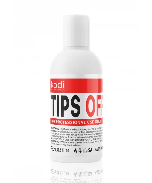 Uklanjač gel laka/akrilnih vrhova 250ml Kodi Professional