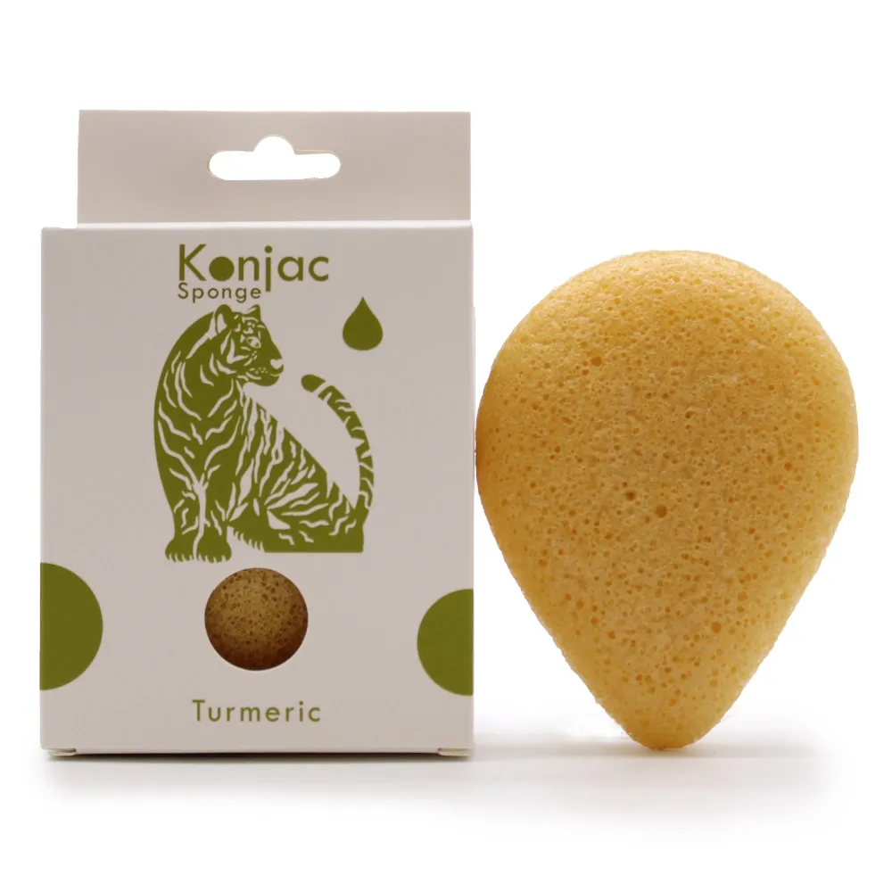 Konjac spužva kurkuma suza