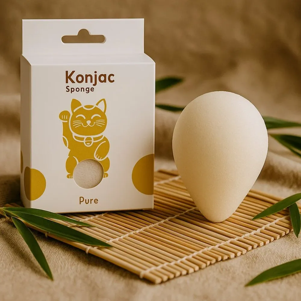Konjac spužva prirodni suzni oblik za osjetljivu kožu
