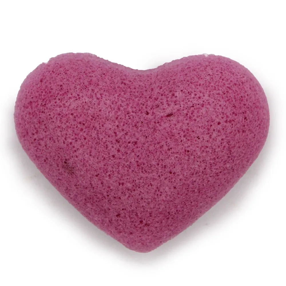 Konjac spužvica za čišćenje lica Srce Lavanda