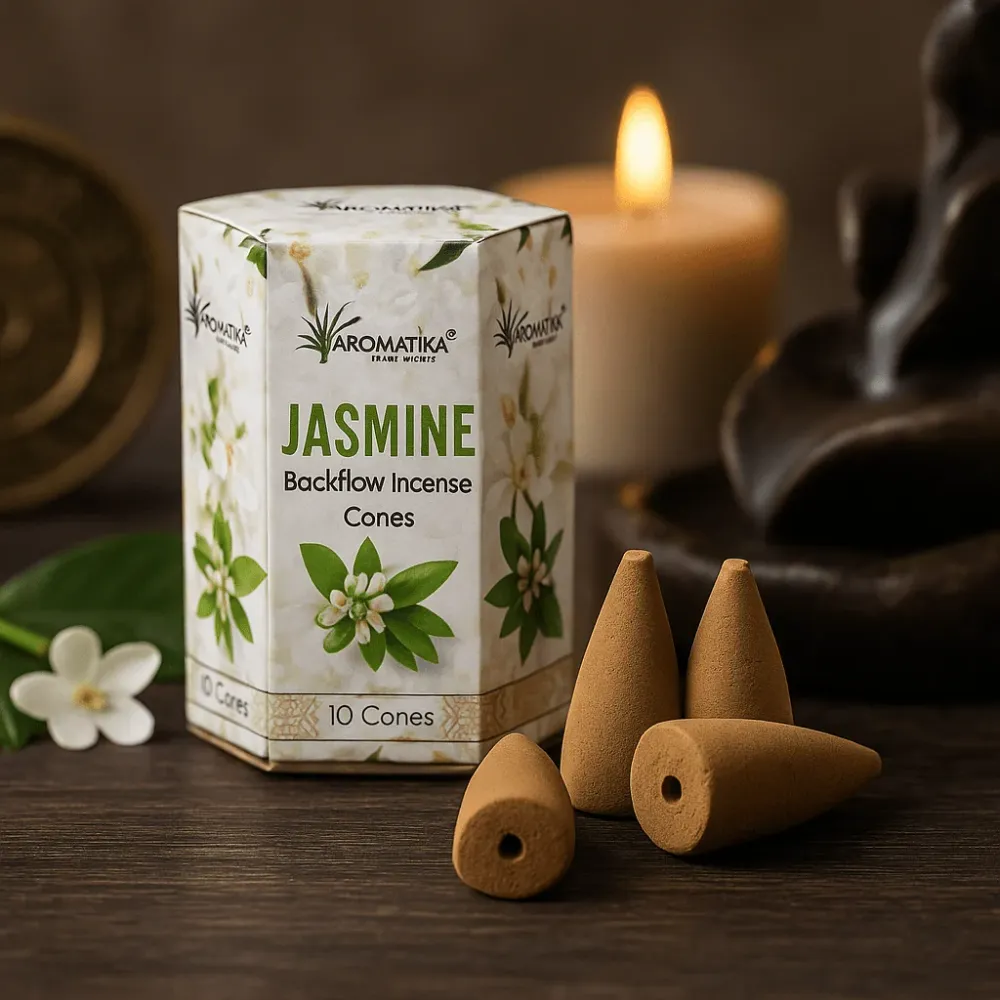 Konusi tamjana za povratni tok jasmin 10 komada