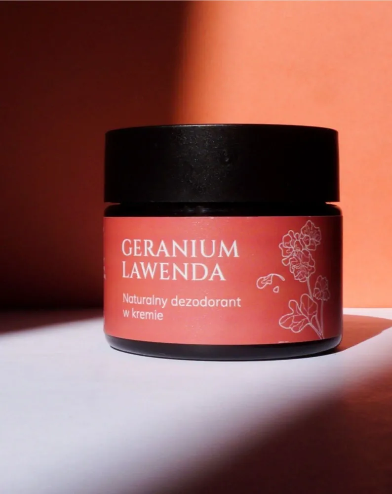 Krem dezodorans od geranija i lavande Mglife