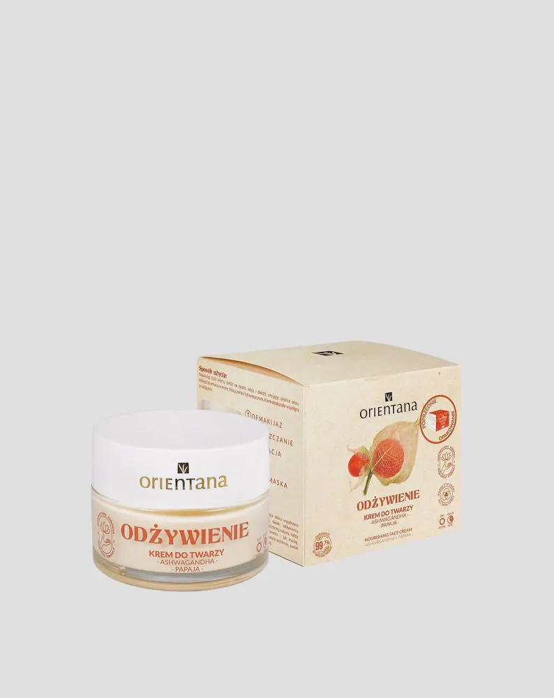 Krema za lice s indijskim ginsengom (ashwagandha) Orientana