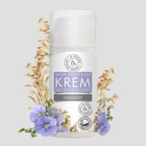 Krema od zobene kaše s lanenim i narančastim uljem za ruke i noge E-Fiore
