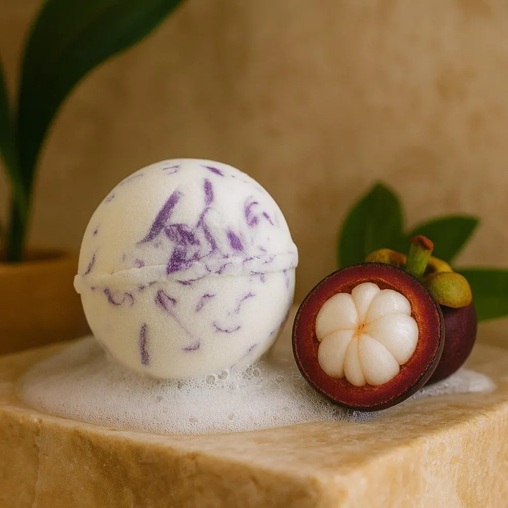 Kupka bomba Mangostin 180g s kokosovim maslacem