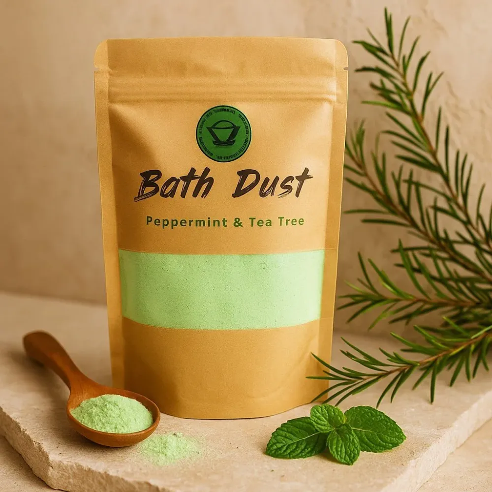 Kupka u prahu Menta i Čajevac 190g