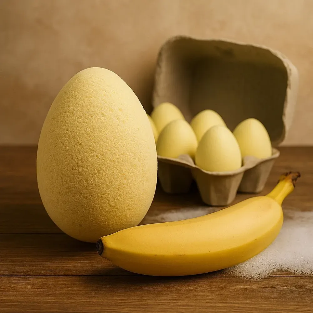Kupke za kupanje u obliku jaja banana 30 komada