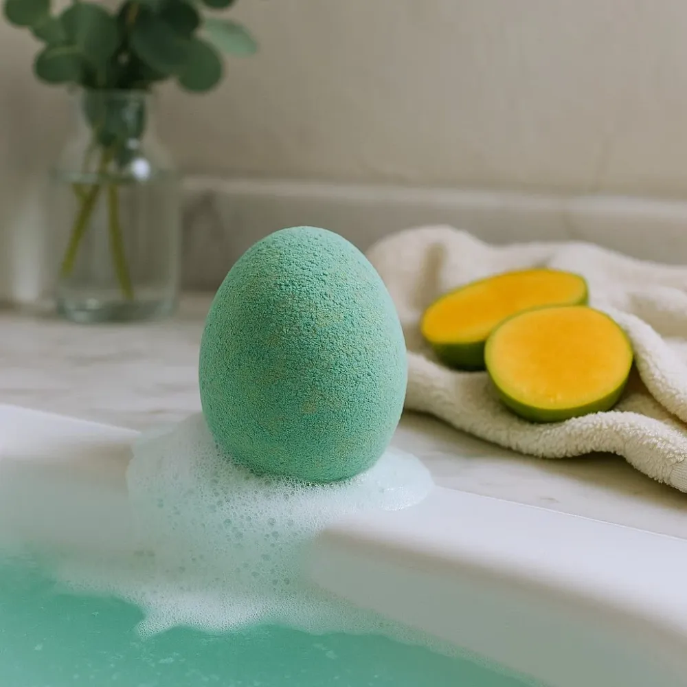 Kupke za kupanje u obliku jaja mango 6 komada