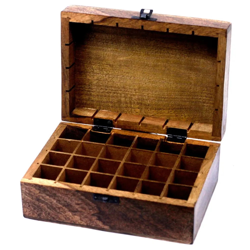 Kutija za pohranu eteričnih ulja, 24 bočice od 10 ml