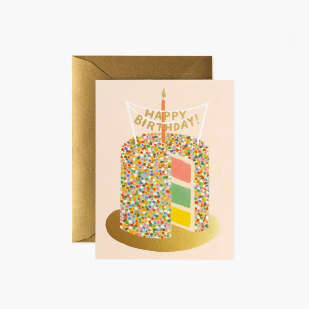 Layer Cake Birthday Card