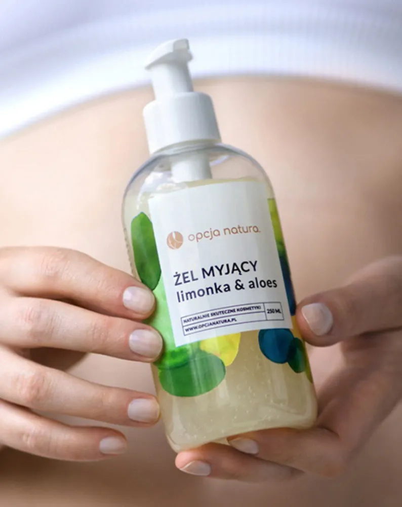 Limeta & Aloe gel za pranje tijela i lica 100% prirodan Opcja Natura