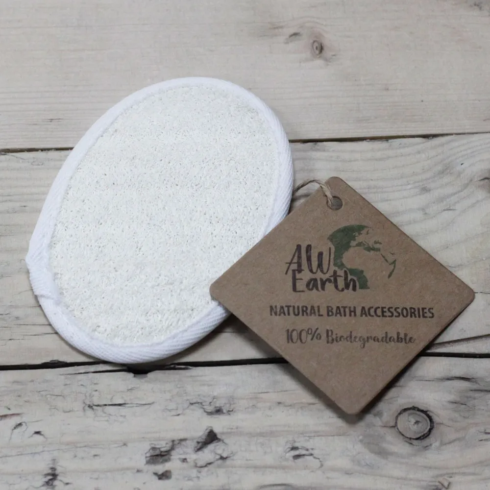 Loofah četka za tijelo – prirodni ovalni oblik