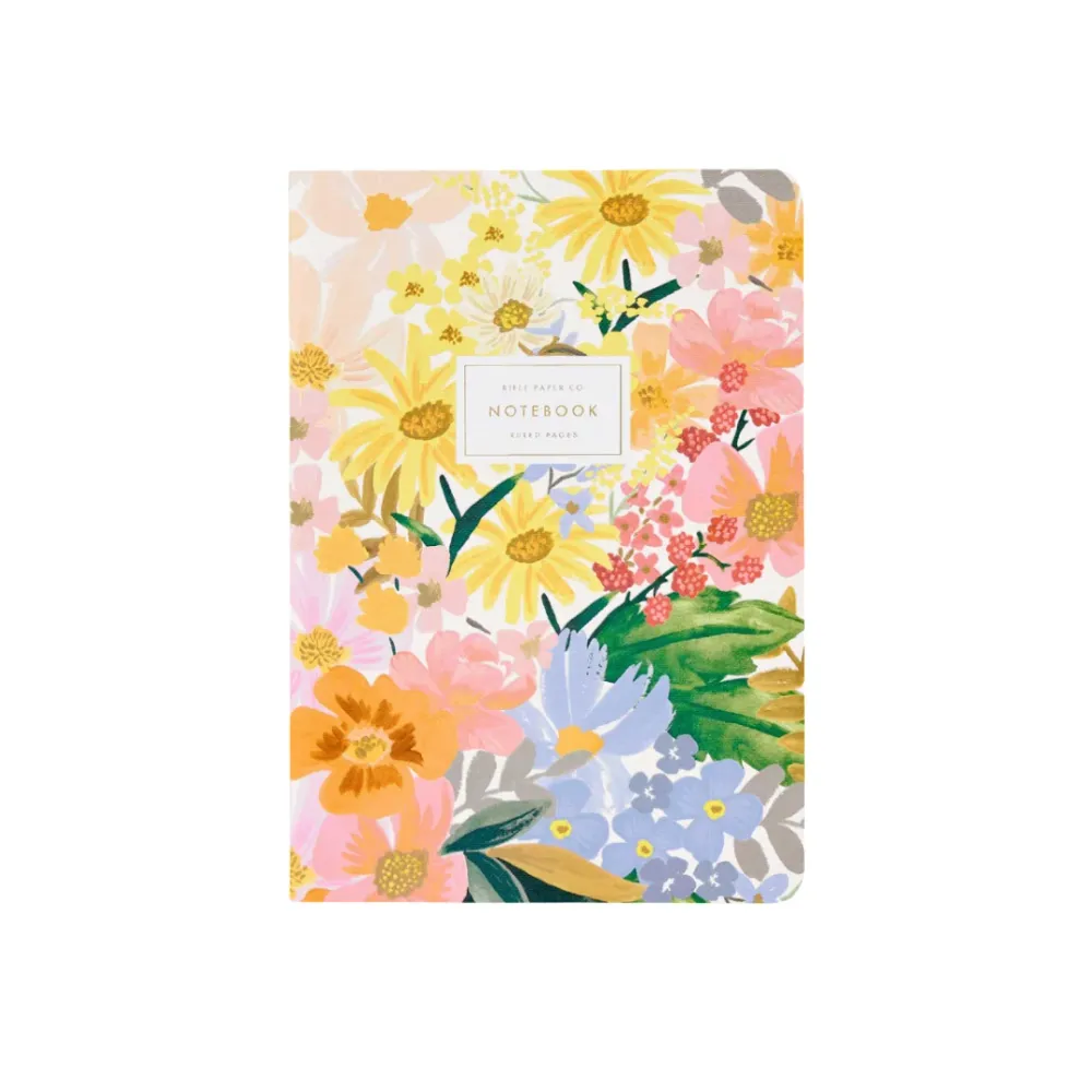 Marguerite Stitched Notebook Set 3