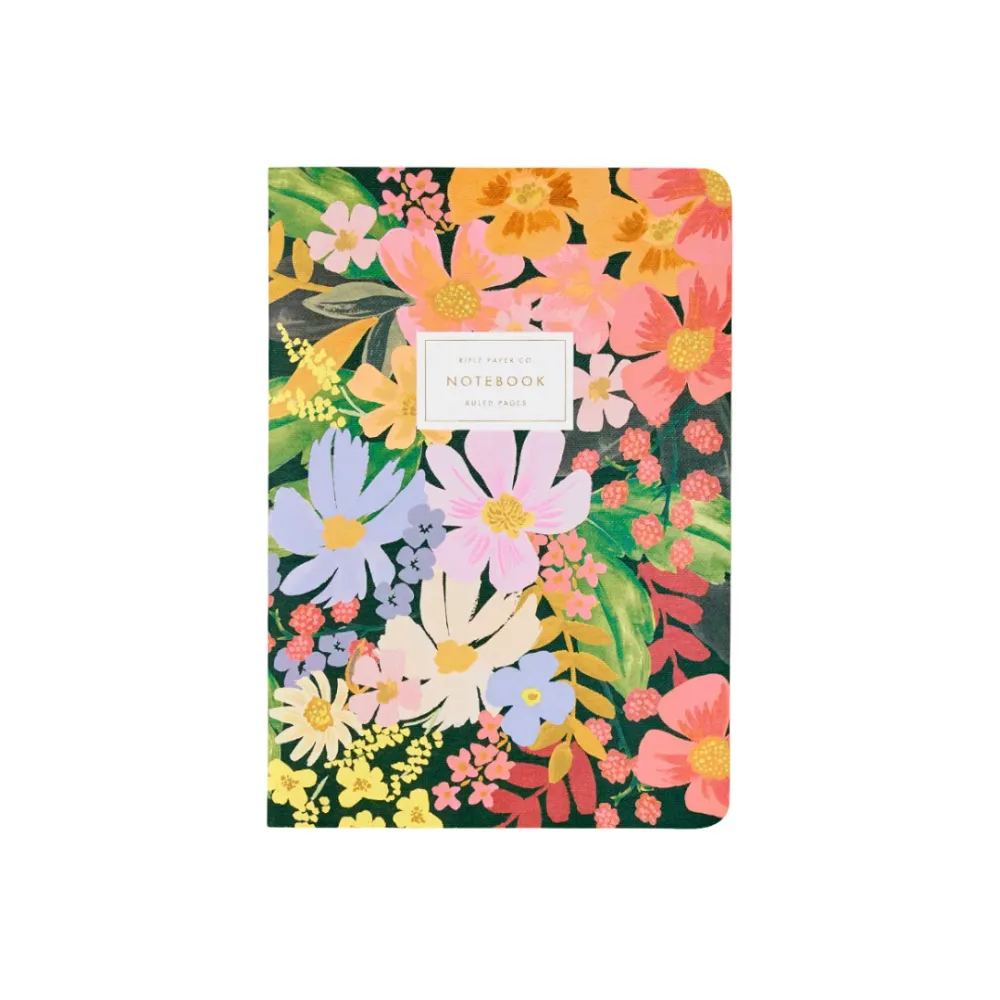 Marguerite Stitched Notebook Set 3