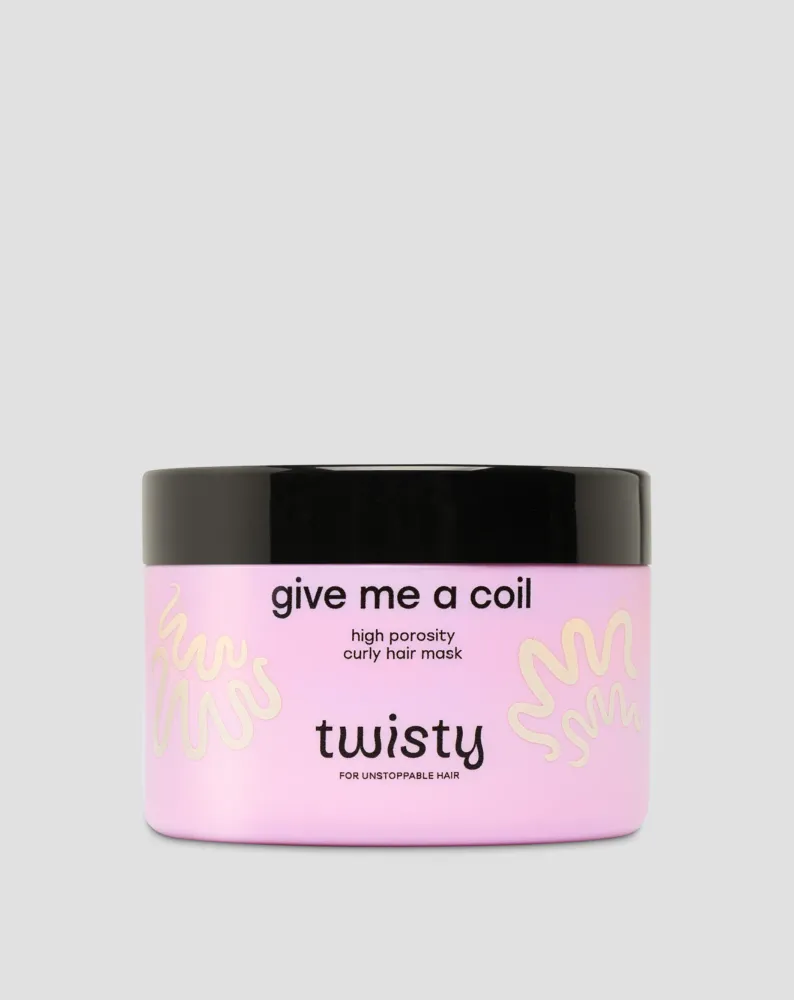 Maska za visoko poroznu kovrčavu kosu sa shea maslacem i uljem konoplje Twisty