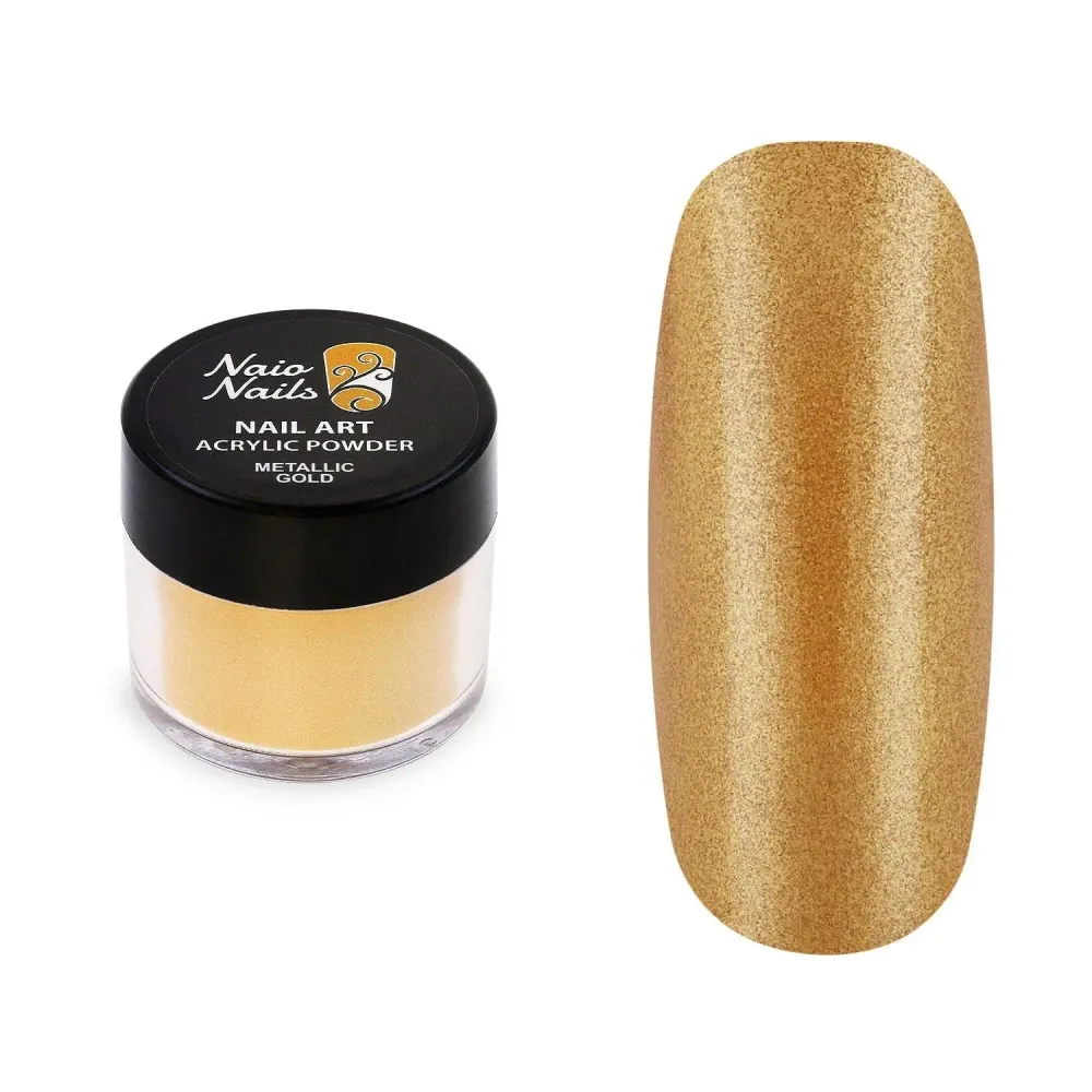 Metalik zlatni akrilni prah - 12g