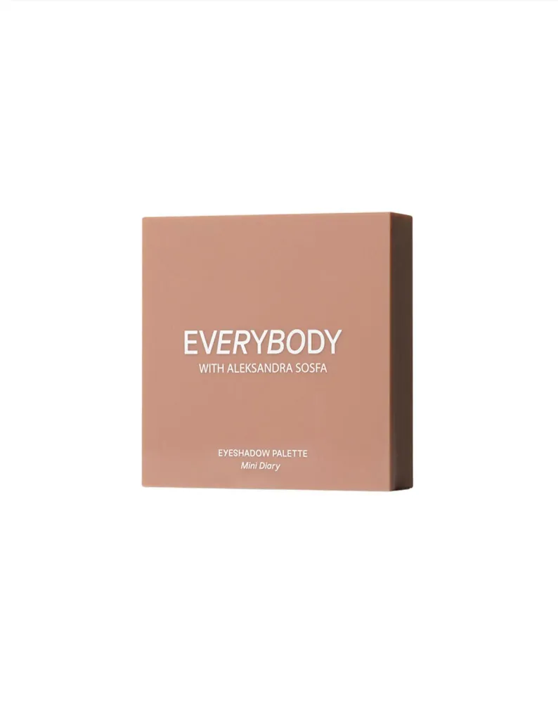 Mini Diary Everybody London četiri neutralna paleta sjenila