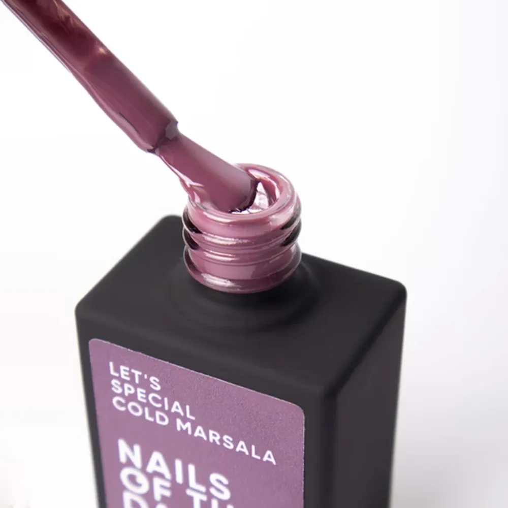 Gel lak za nokte Let's special №377 - Cold Marsala 10 ml NAILSOFTHEDAY