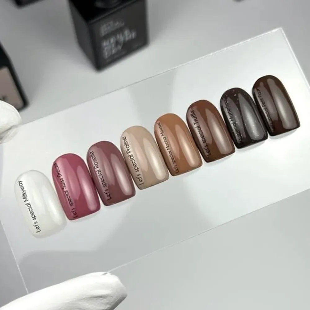 Gel lak za nokte Let's special №53 - Milk Choco 10 ml NAILSOFTHEDAY
