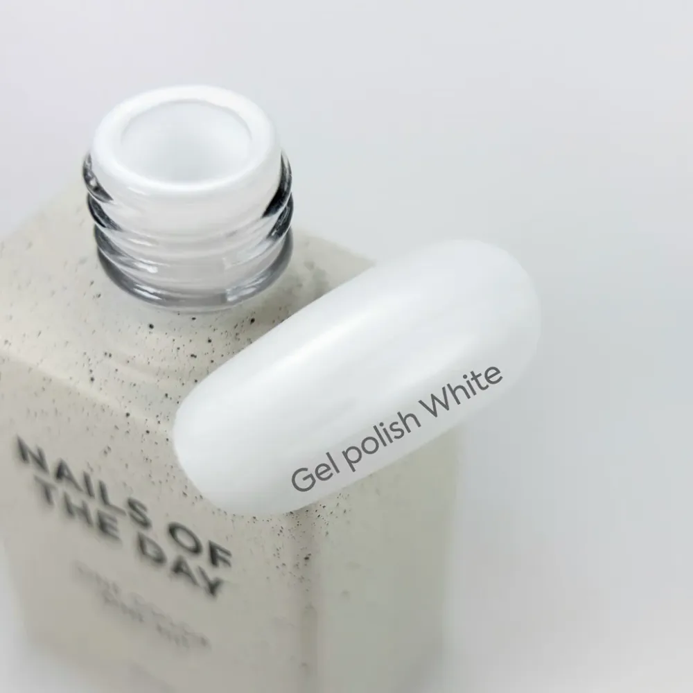 Gel lak za nokte Let's special - White 10 ml NAILSOFTHEDAY
