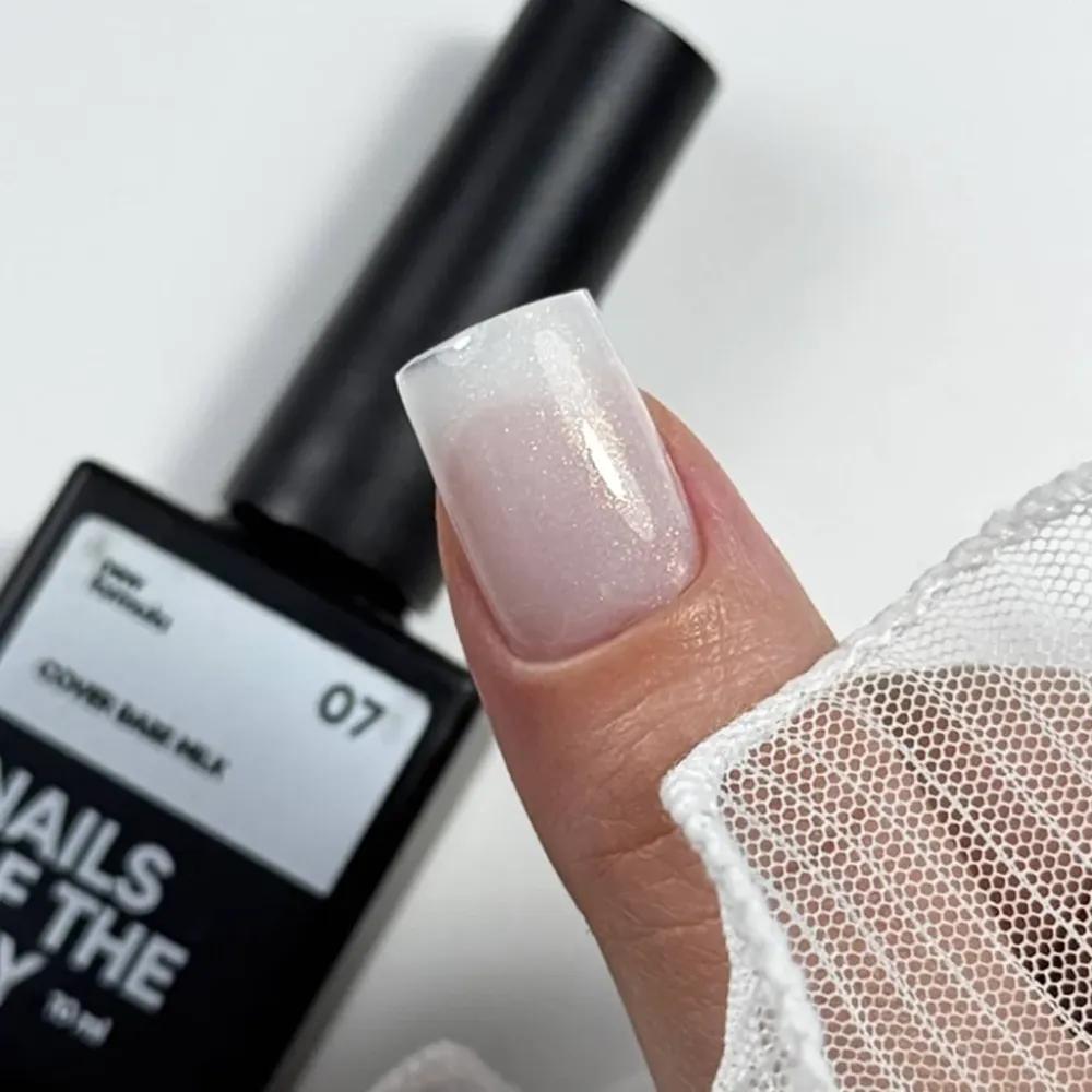 Kamuflažna baza Milk shimmer №7 10 ml NAILSOFTHEDAY