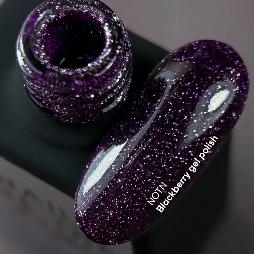Reflektirajući gel lak za nokte №358 - Blackberry 10 ml NAILSOFTHEDAY