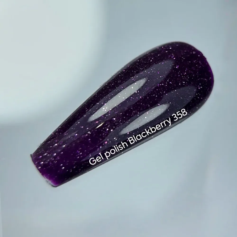 Reflektirajući gel lak za nokte №358 - Blackberry 10 ml NAILSOFTHEDAY