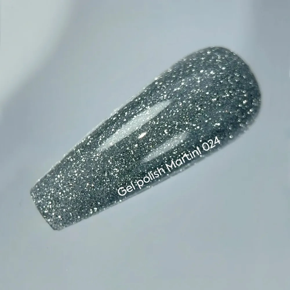 Reflektirajući gel lak za nokte №24 - Martini 10 ml NAILSOFTHEDAY