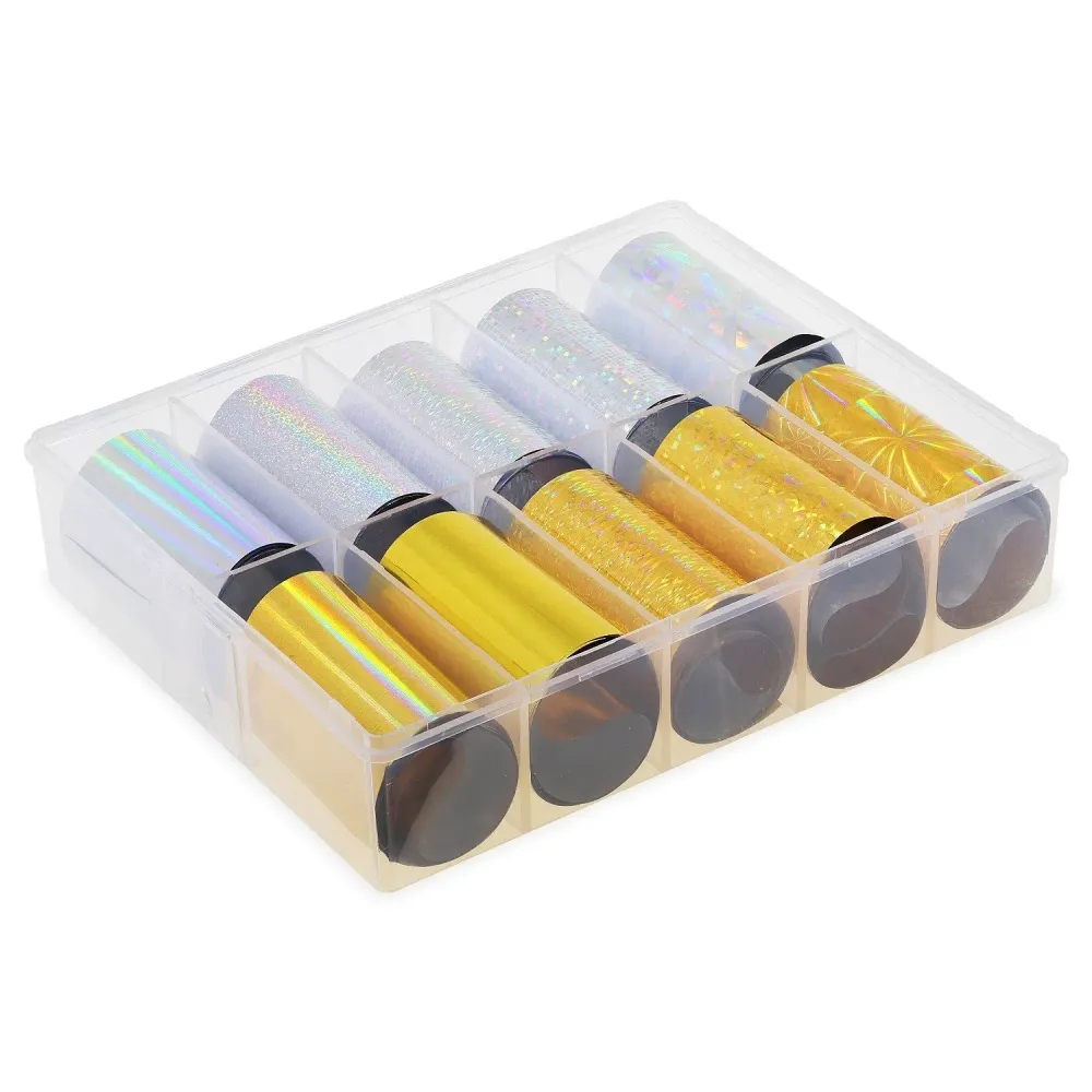 NFS-009 Zlatni i srebrni holografski - set folije za prijenos