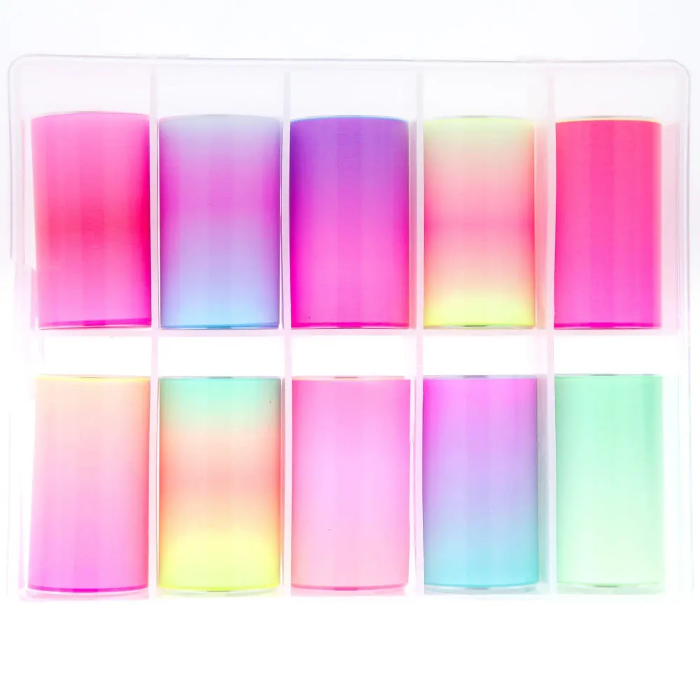 NFS-016 Neon Ombré - Set folije za prijenos